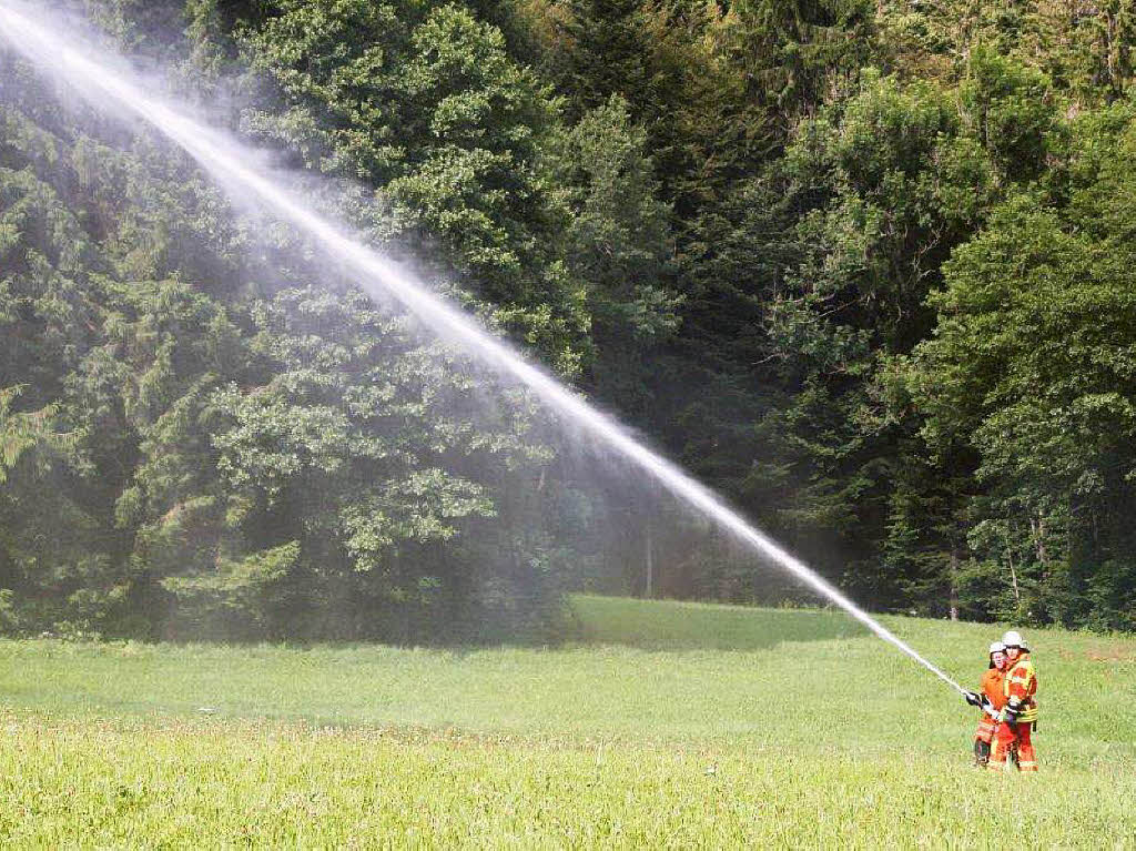 Feuerwehrbung in Grwihl