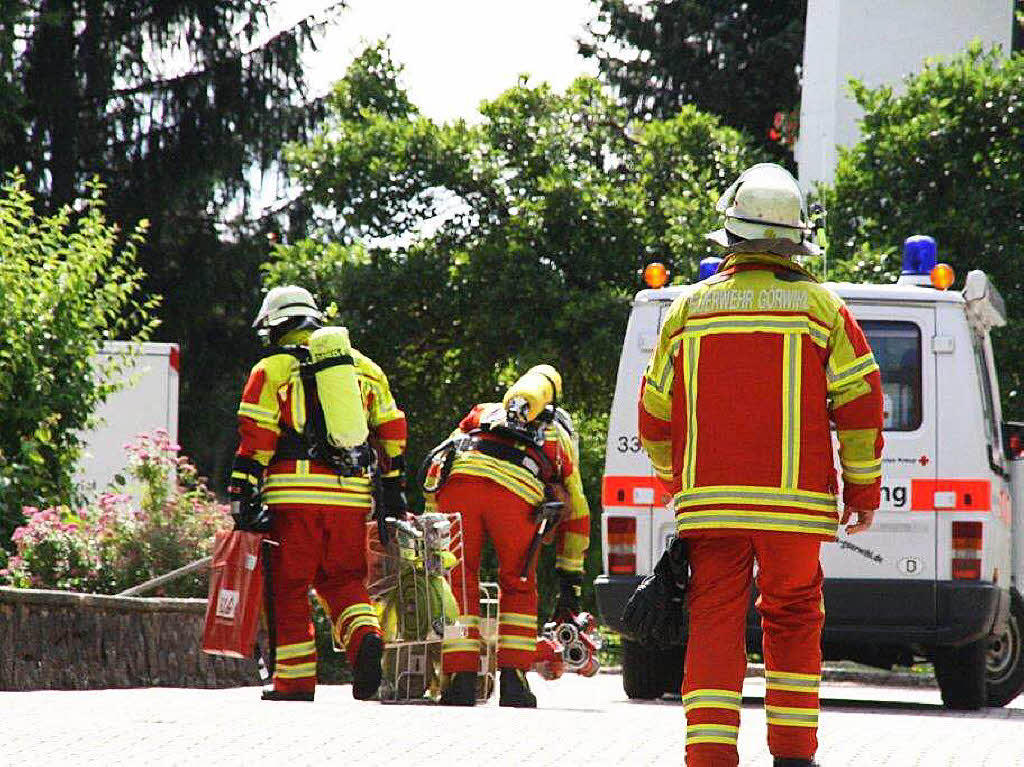 Feuerwehrbung in Grwihl