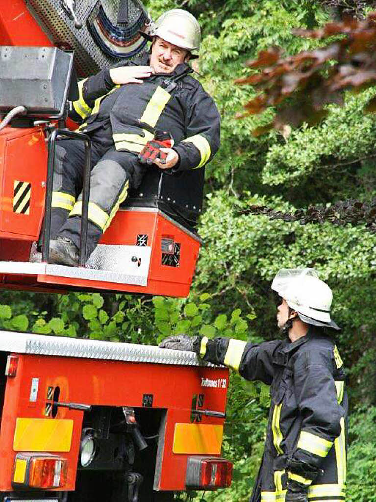 Feuerwehrbung in Grwihl