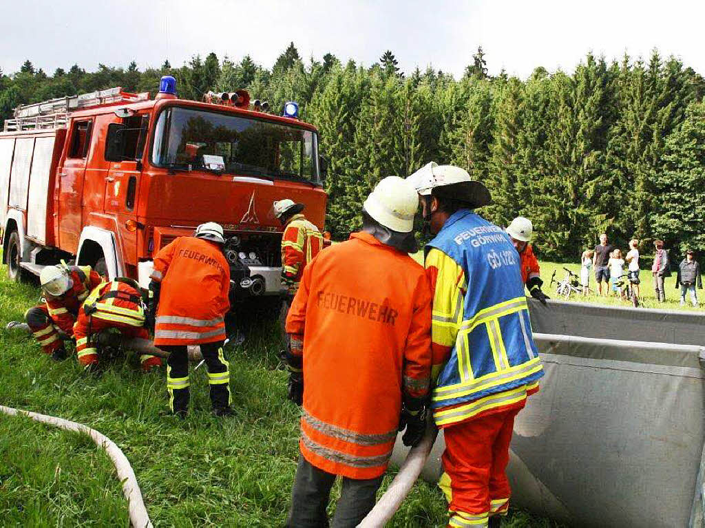 Feuerwehrbung in Grwihl