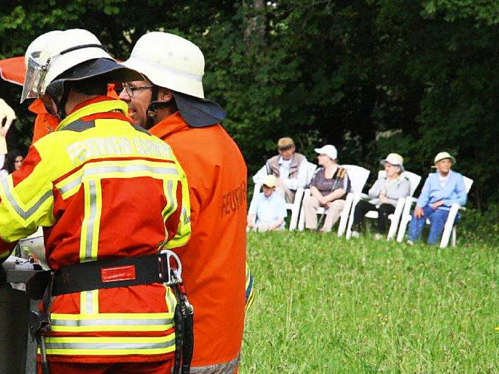 Feuerwehrbung in Grwihl