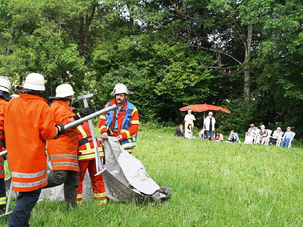 Feuerwehrbung in Grwihl