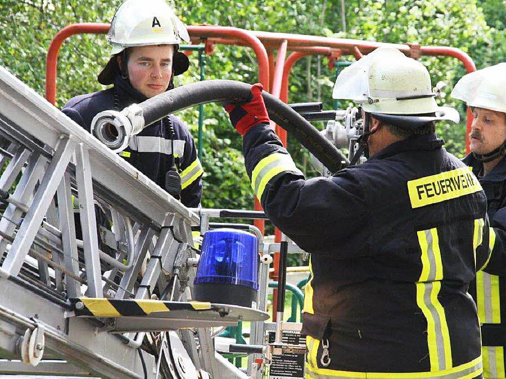 Feuerwehrbung in Grwihl