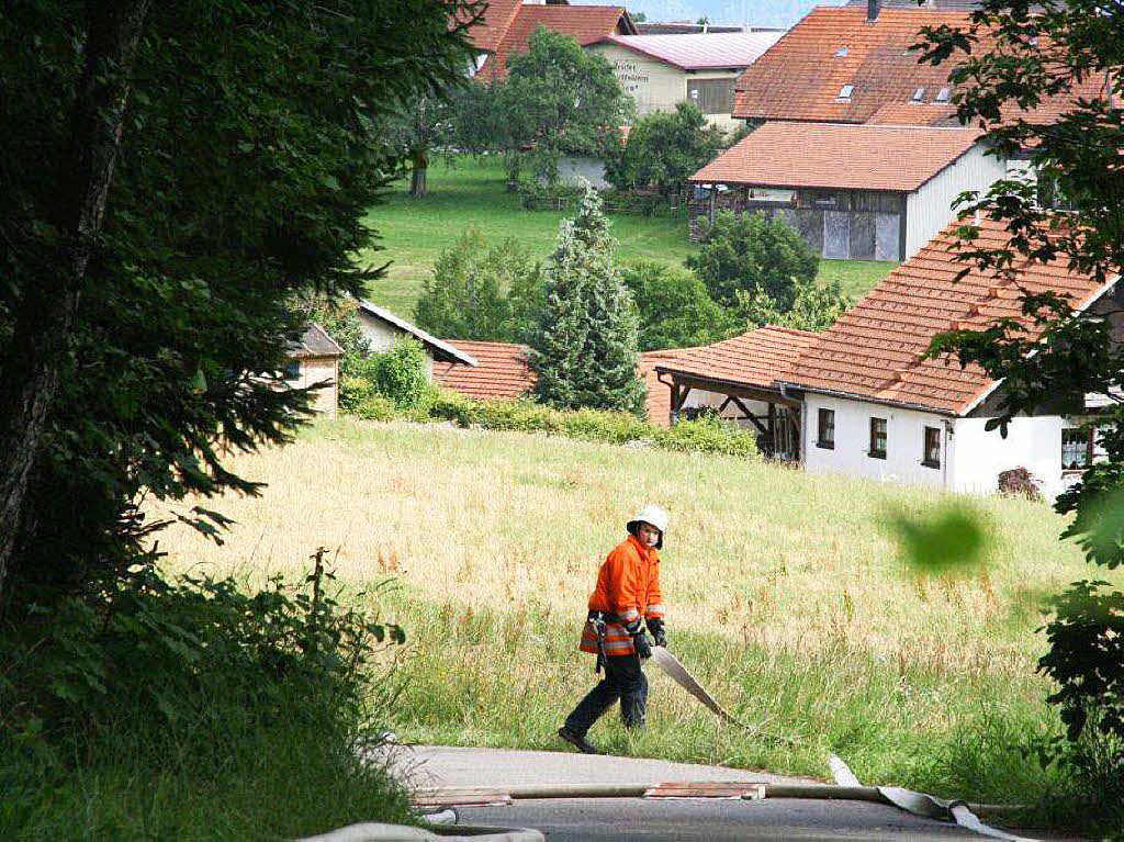 Feuerwehrbung in Grwihl