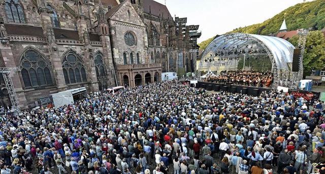 Groes Musikfest unter traurigen Umst... Sie unter http://mehr.bz/swropenair.   | Foto: Michael Bamberger