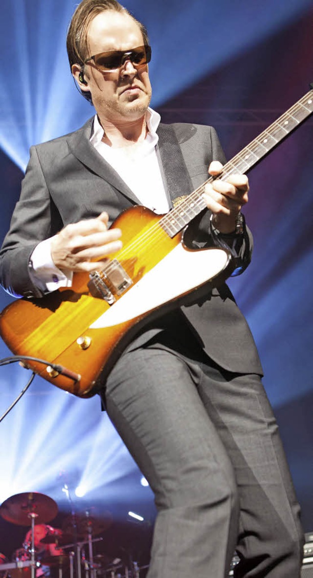Joe Bonamassa bei einem Auftritt 2013 in Freiburg     | Foto: bernd peters