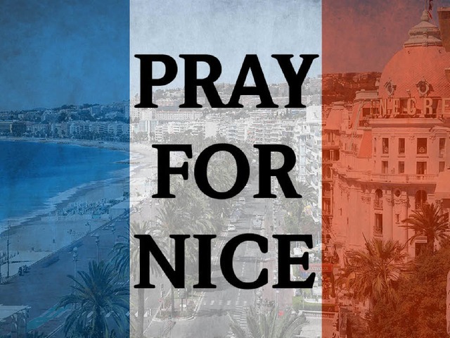 Die Welt trauert um die Opfer von Nizza.  | Foto: Dorothee Soboll