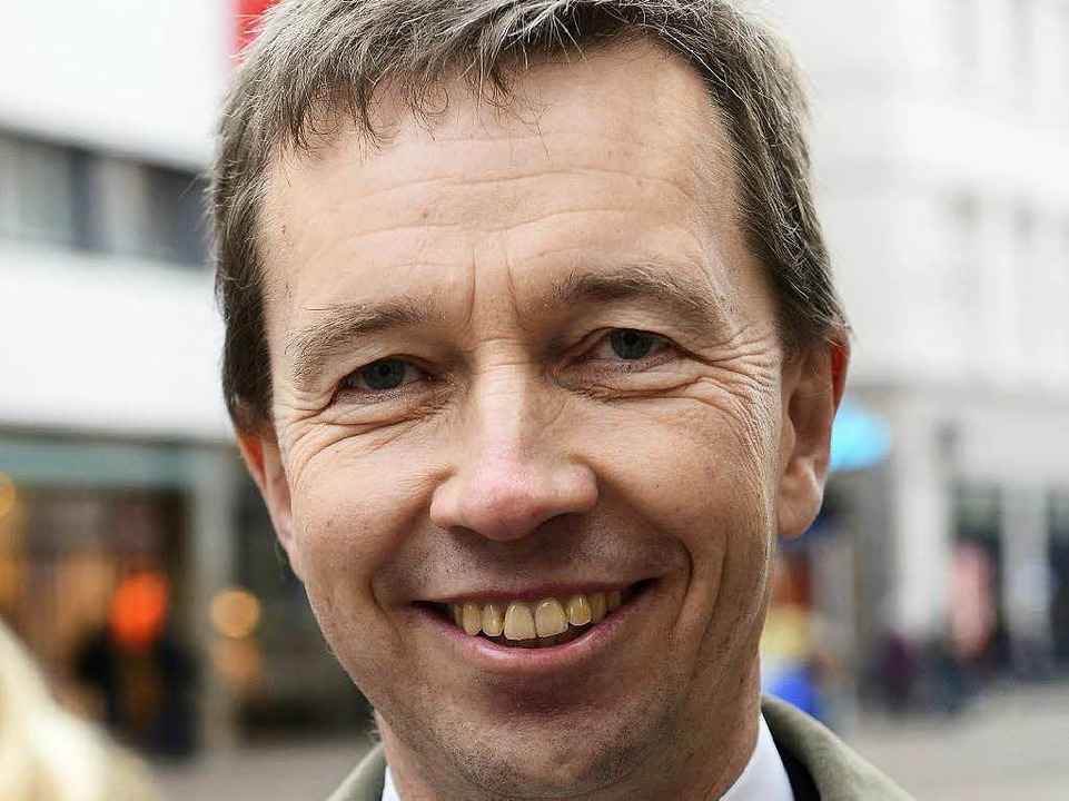 Bernd Lucke war im Februar 2015 noch B...z f�r Fortschritt und Aufbruch (ALFA).  | Foto: Ingo Schneider