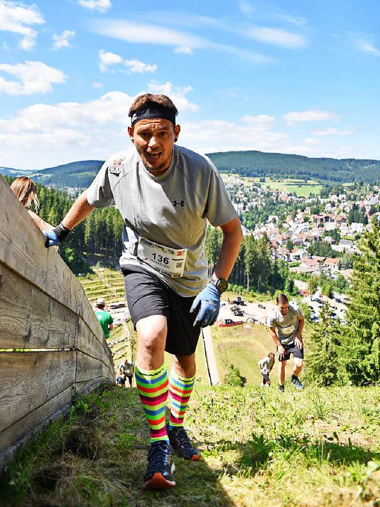 Der hrteste 400-Meter-Lauf der Welt fand zum zweiten Mal in Titisee-Neustadt statt.<?ZP?>
