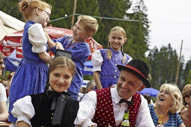 Mit dem Musikverin Titisee-Jostal in Titisee-Neustadt