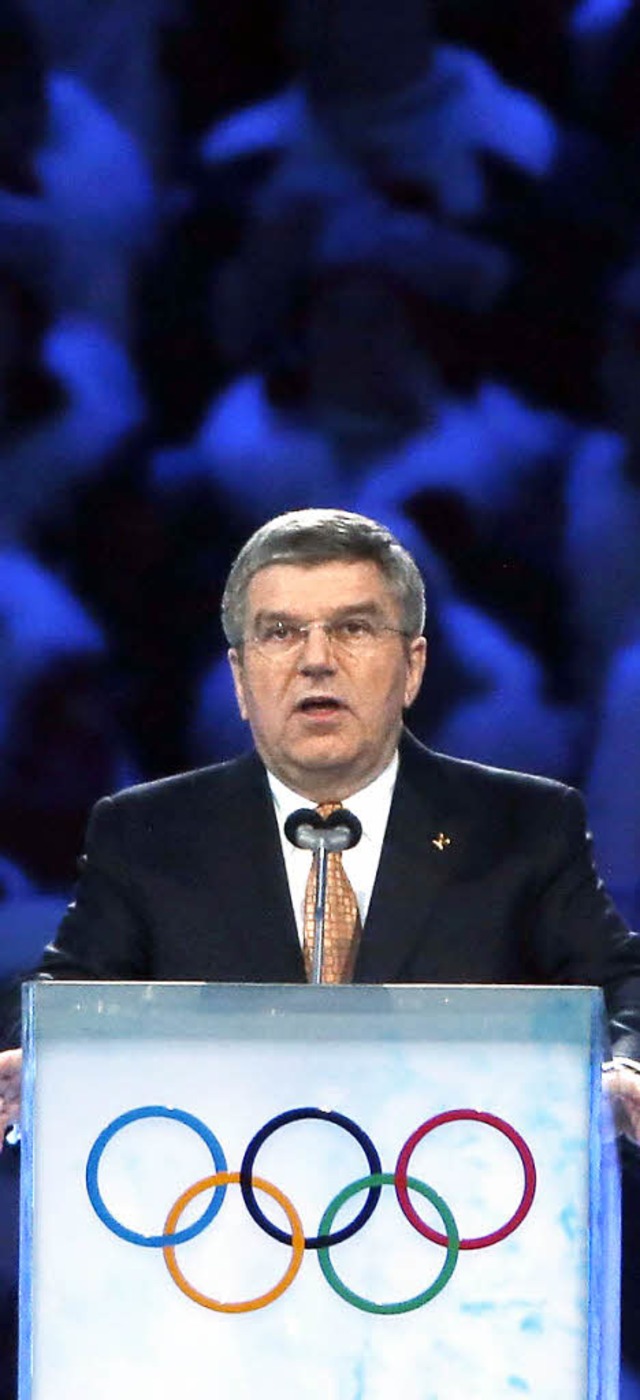 IOC-Chef Thomas Bach   | Foto: dpa