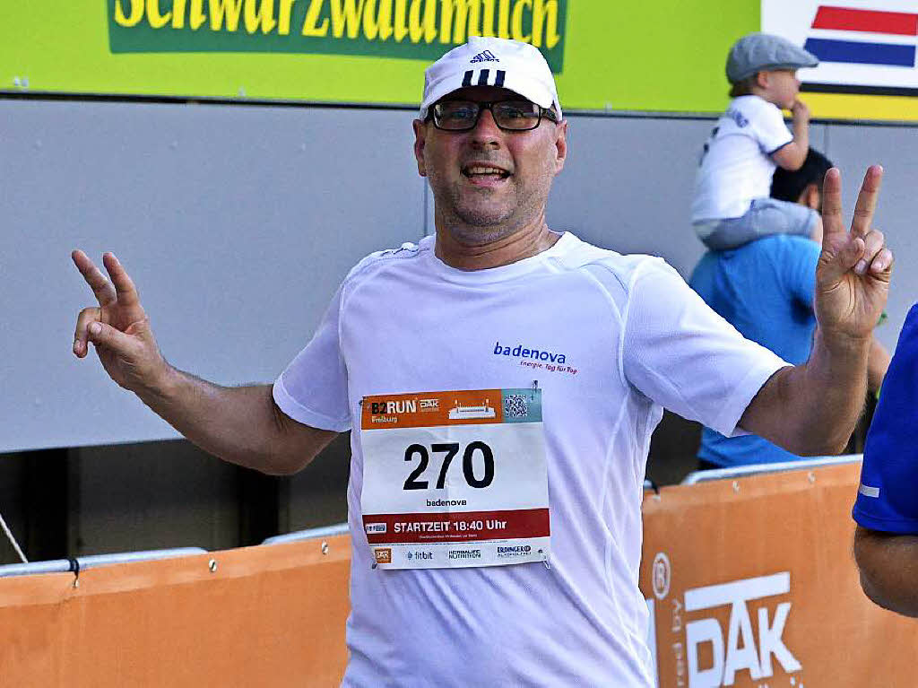 Der B2Run in Freiburg.