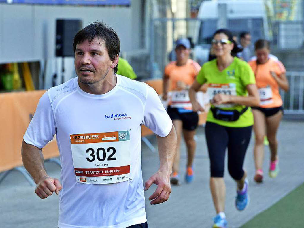 Der B2Run in Freiburg.