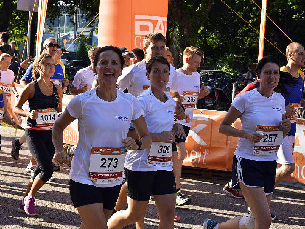 Der B2Run in Freiburg.