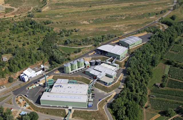 Mechanisch-Biologische Abfallbehandlungsanlage auf dem Kahlenberg.  | Foto: Ulrich Spitzmller