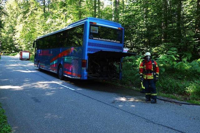 Motorbrand wurde schnell gelscht