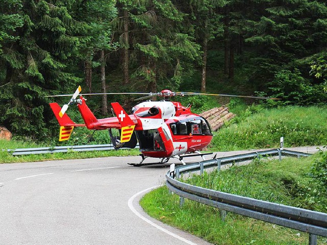 Die Unfallstelle auf der L 151.  | Foto: kamera24.tv