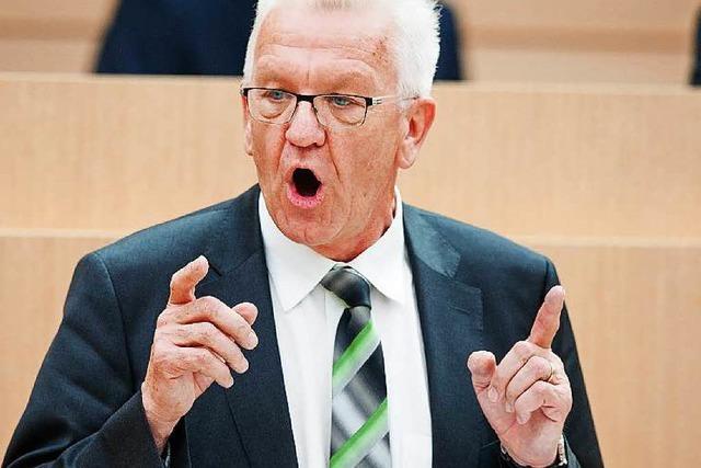 Landtag debattiert ber die geheimen Nebenabreden