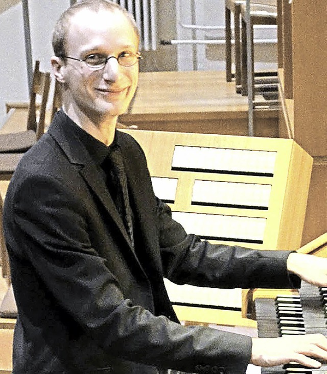 Christoph Bornheim an der Orgel  | Foto: zvg
