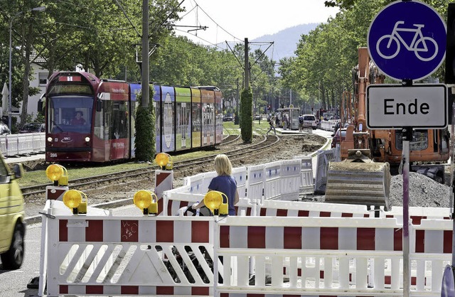 <NurPrint>Gestern</NurPrint><NurOnline...n dann auch keine Straenbahnen mehr.   | Foto: Thomas Kunz