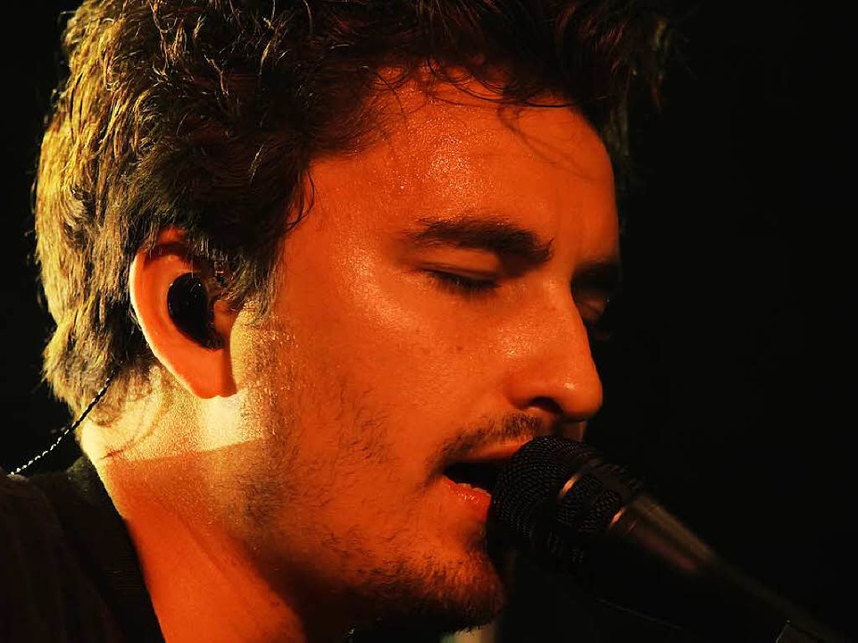Philipp Dittberner &amp; Band im ZMF-Spiegelzelt  | Foto: Joshua Kocher