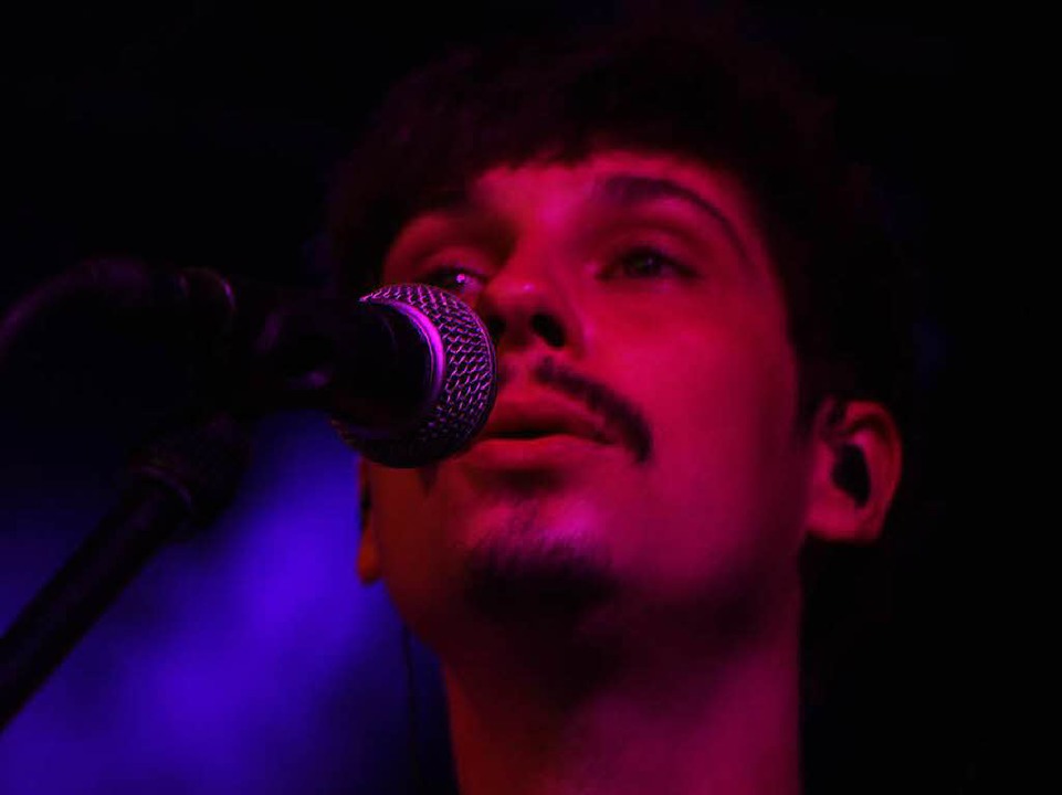 Philipp Dittberner &amp; Band im ZMF-Spiegelzelt  | Foto: Joshua Kocher