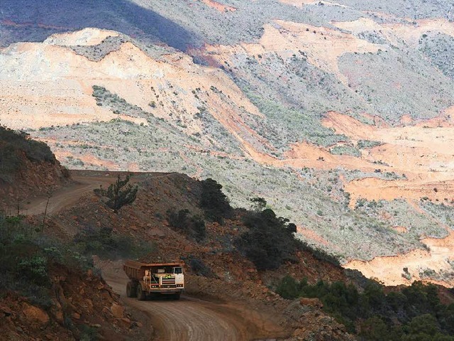 Viel verseuchtes Gelnde: Bergbauregion  in Neukaledonien   | Foto: Privat / Neubauer (1)