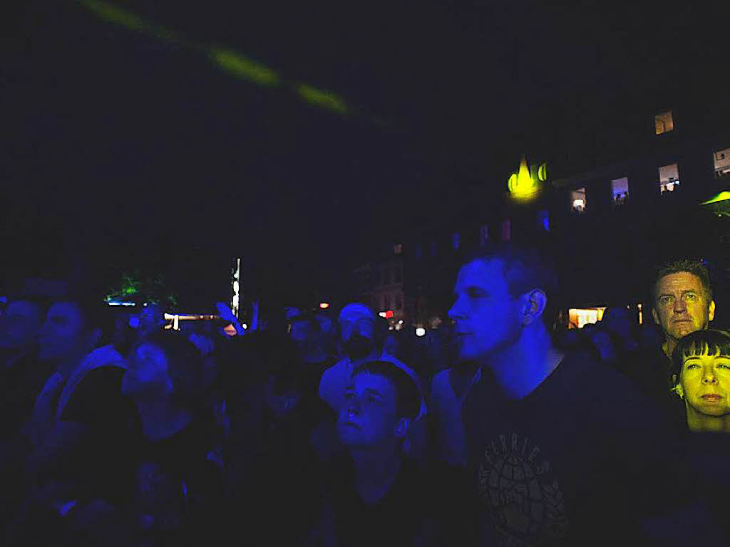 Massive Attack beim Lrracher Stimmen-Festival