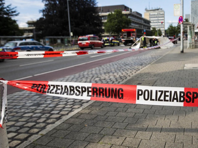 Ein Machetenangriff beschftigt die Polizei in Reutlingen.  | Foto: dpa