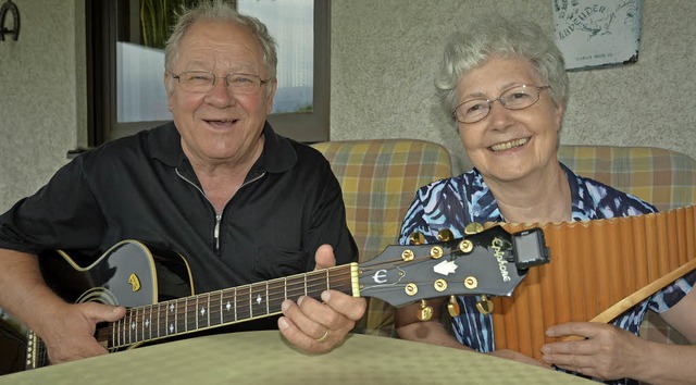 Freuen sich auf einen stimmungsvollen ...reiamt: Gertrud und Walter Gerspacher.  | Foto: Benedikt Sommer