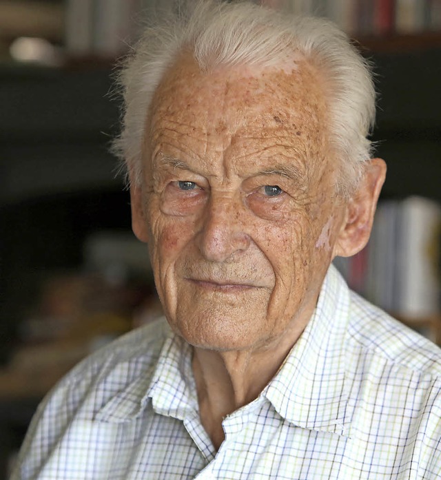 Erwin Kufer wird 90 Jahre alt.   | Foto: Breithaupt