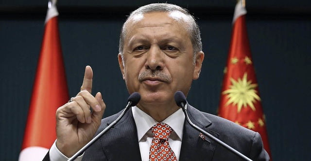 Weh dem, der ihm widerspricht: Recep Tayyip Erdogan   | Foto: afp
