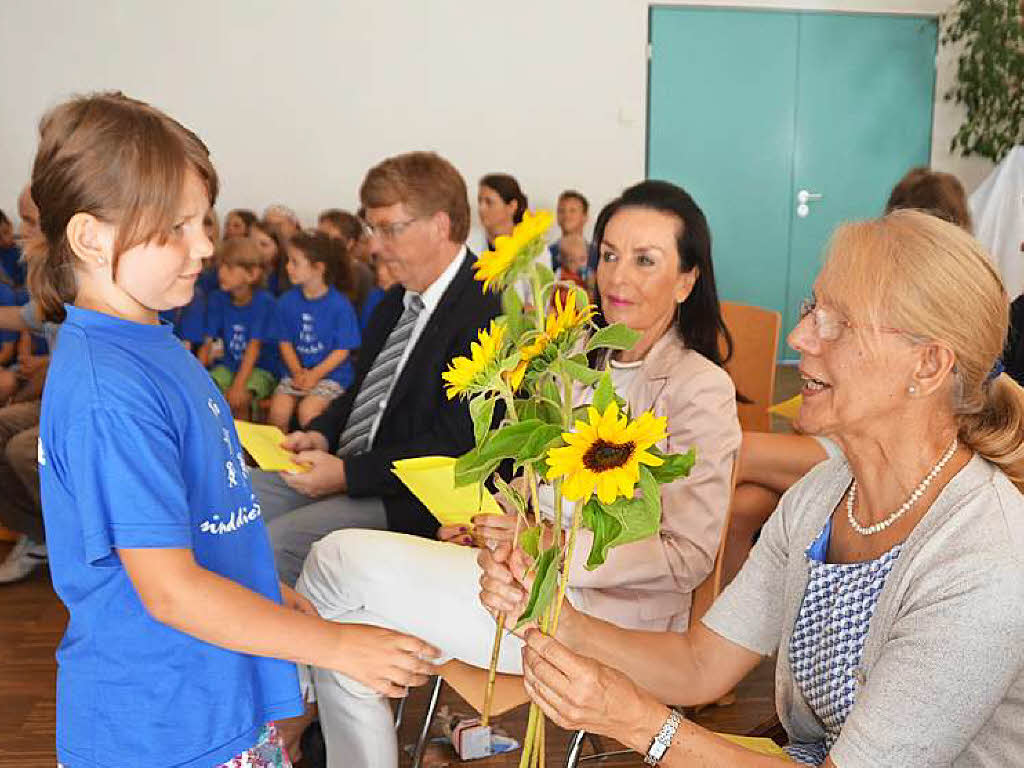 Impressionen von der Abschiedsfeier fr Schulleiterin Claudia Rieger-Brockhaus in Horben