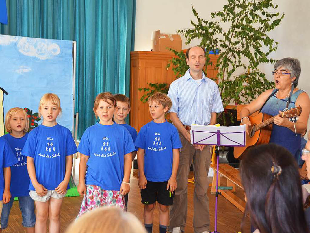 Impressionen von der Abschiedsfeier fr Schulleiterin Claudia Rieger-Brockhaus in Horben