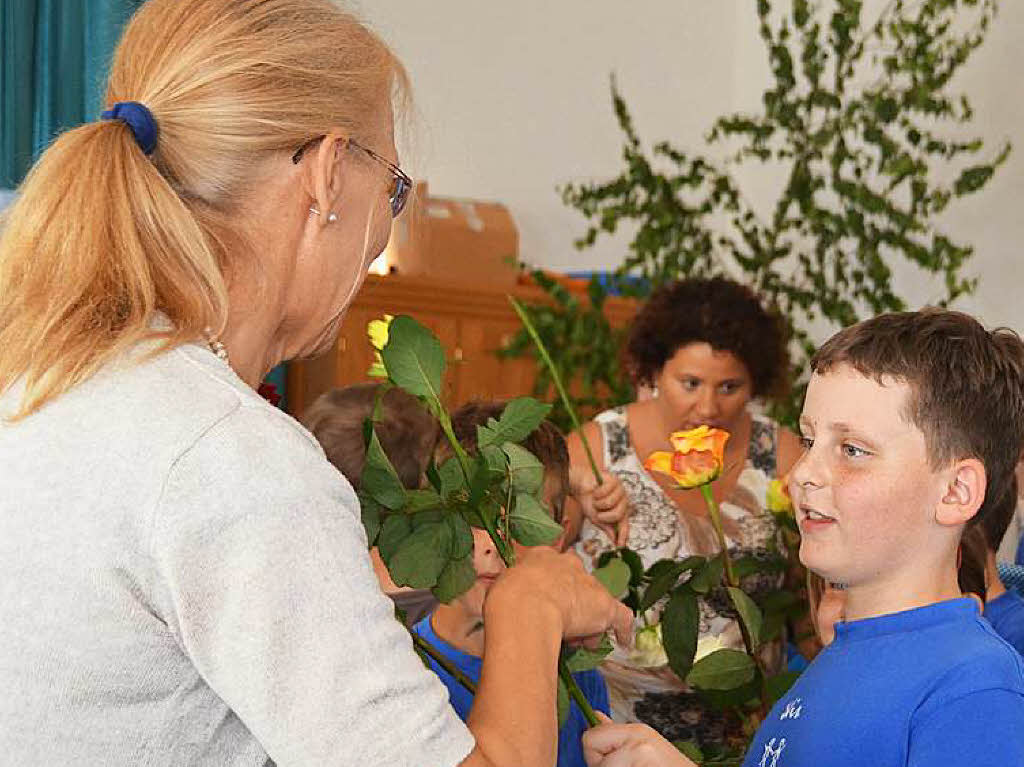 Impressionen von der Abschiedsfeier fr Schulleiterin Claudia Rieger-Brockhaus in Horben