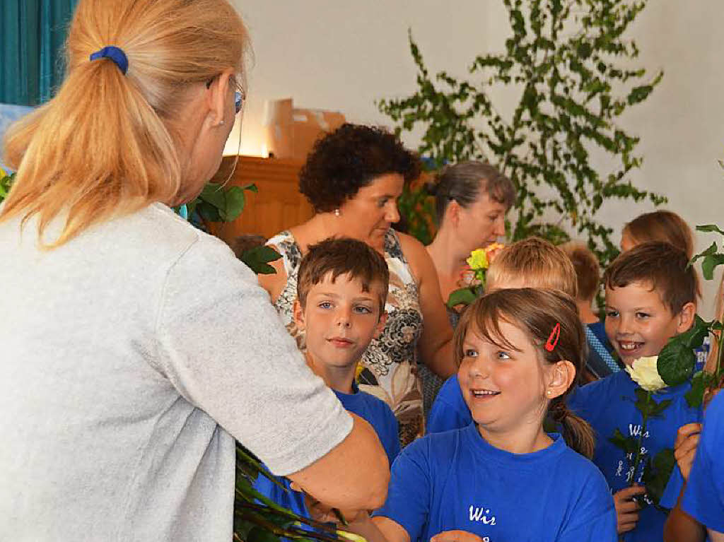 Impressionen von der Abschiedsfeier fr Schulleiterin Claudia Rieger-Brockhaus in Horben