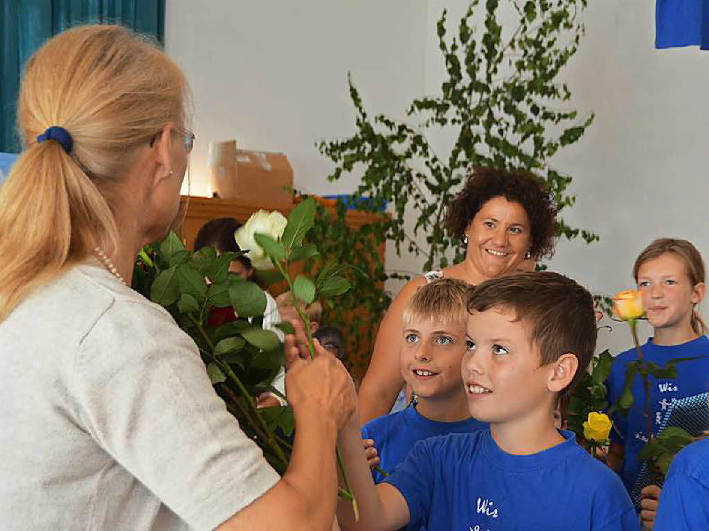 Impressionen von der Abschiedsfeier fr Schulleiterin Claudia Rieger-Brockhaus in Horben