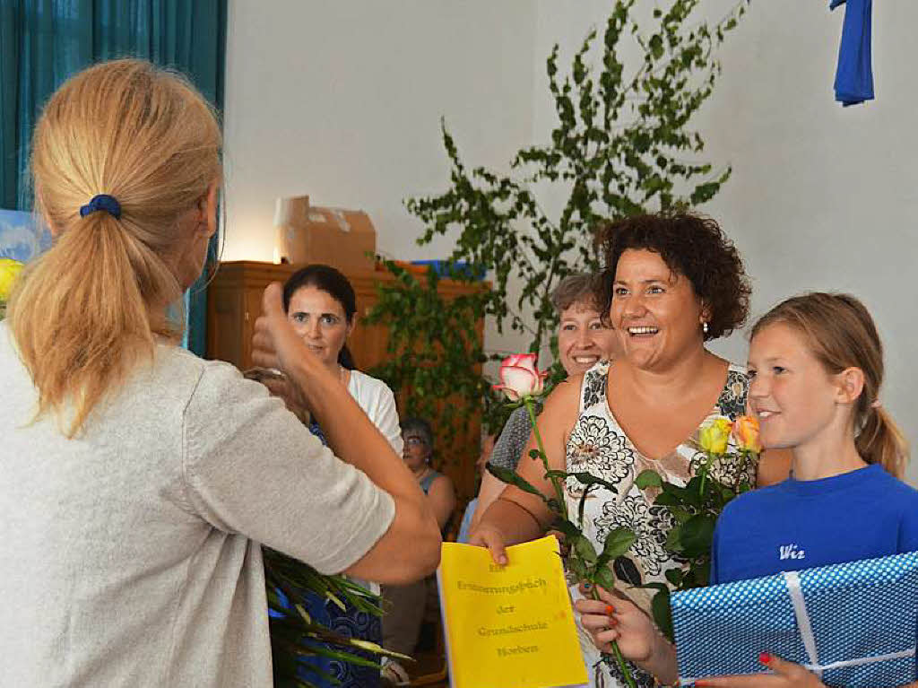 Impressionen von der Abschiedsfeier fr Schulleiterin Claudia Rieger-Brockhaus in Horben