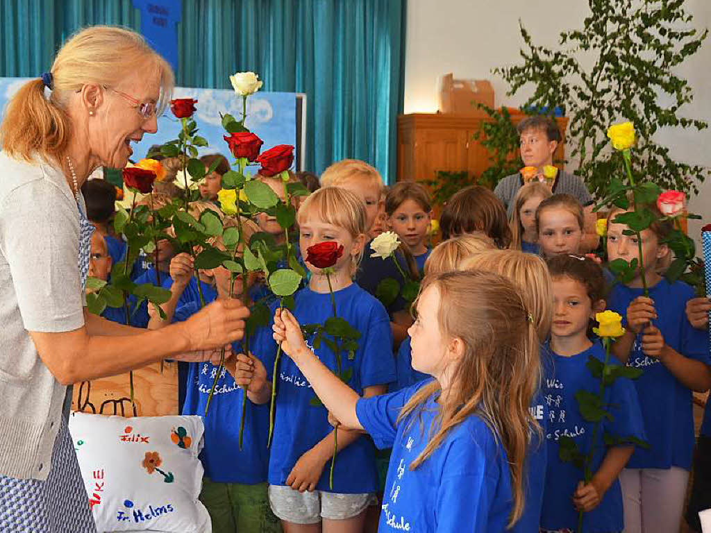 Impressionen von der Abschiedsfeier fr Schulleiterin Claudia Rieger-Brockhaus in Horben