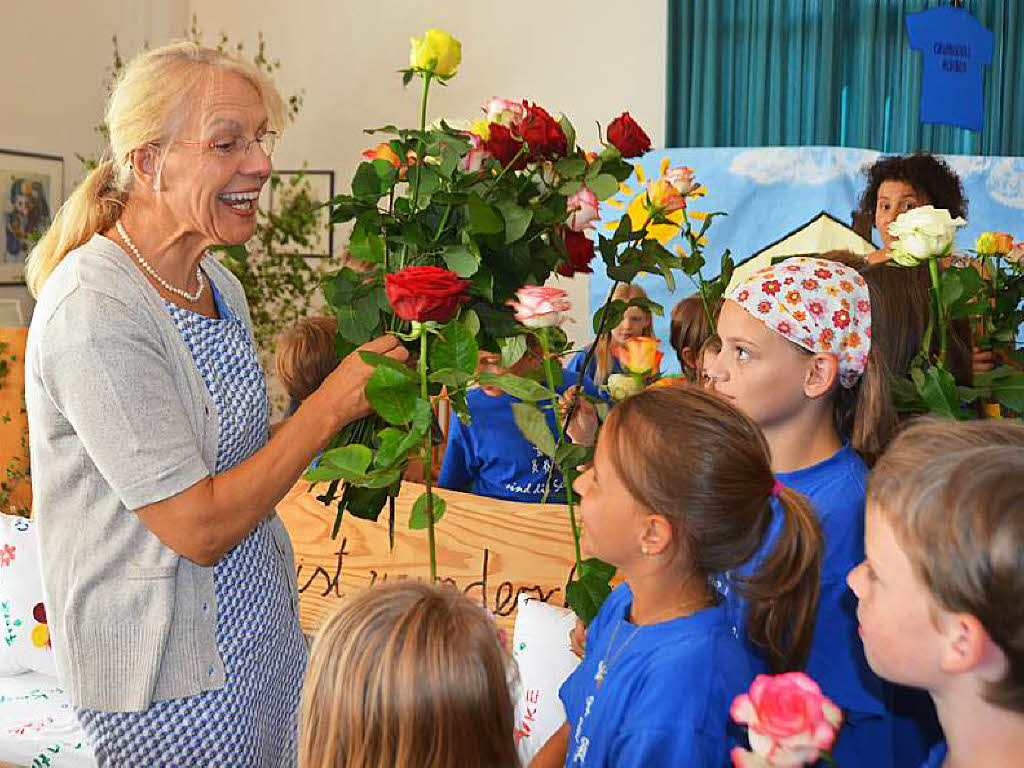 Impressionen von der Abschiedsfeier fr Schulleiterin Claudia Rieger-Brockhaus in Horben