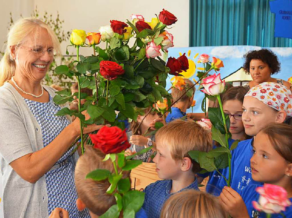 Impressionen von der Abschiedsfeier fr Schulleiterin Claudia Rieger-Brockhaus in Horben