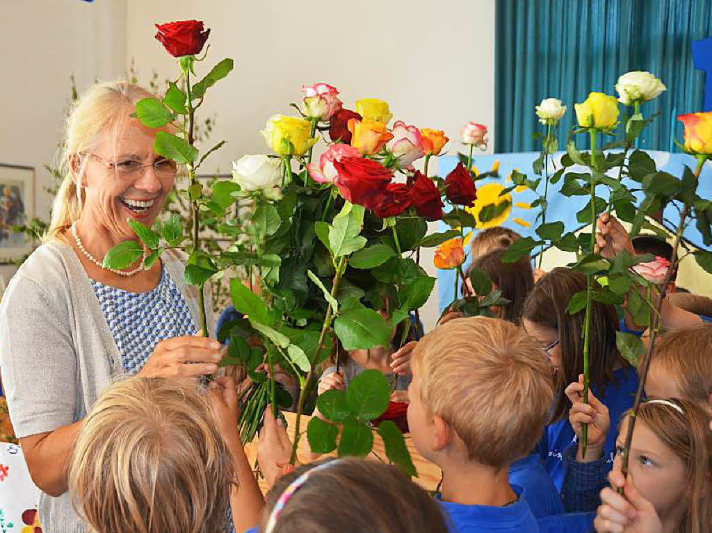 Impressionen von der Abschiedsfeier fr Schulleiterin Claudia Rieger-Brockhaus in Horben