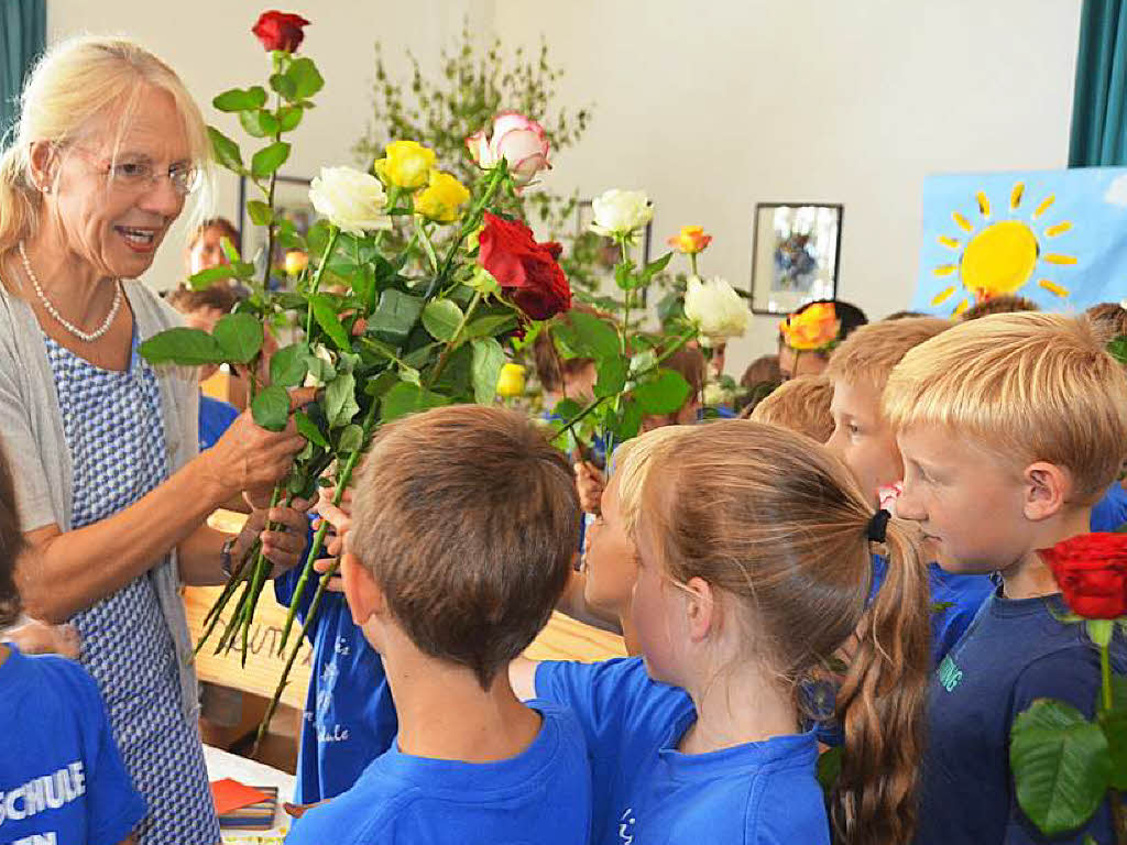 Impressionen von der Abschiedsfeier fr Schulleiterin Claudia Rieger-Brockhaus in Horben