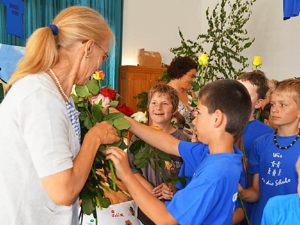 Impressionen von der Abschiedsfeier fr Schulleiterin Claudia Rieger-Brockhaus in Horben