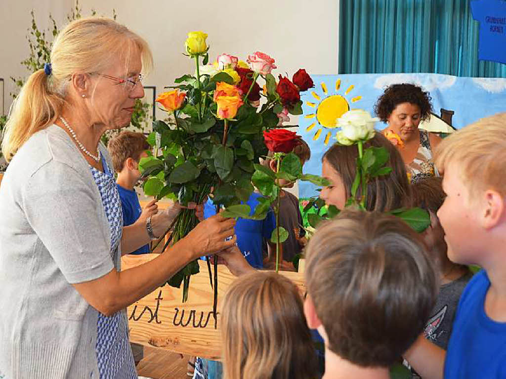 Impressionen von der Abschiedsfeier fr Schulleiterin Claudia Rieger-Brockhaus in Horben