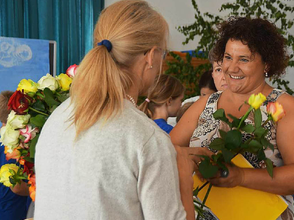 Impressionen von der Abschiedsfeier fr Schulleiterin Claudia Rieger-Brockhaus in Horben