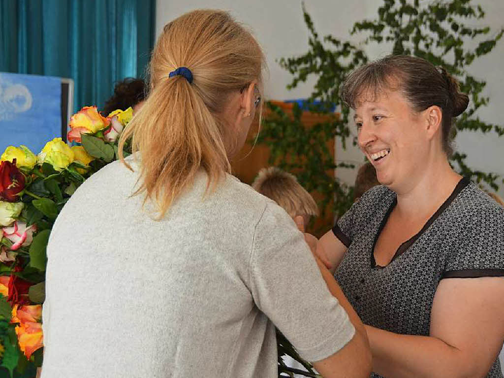 Impressionen von der Abschiedsfeier fr Schulleiterin Claudia Rieger-Brockhaus in Horben