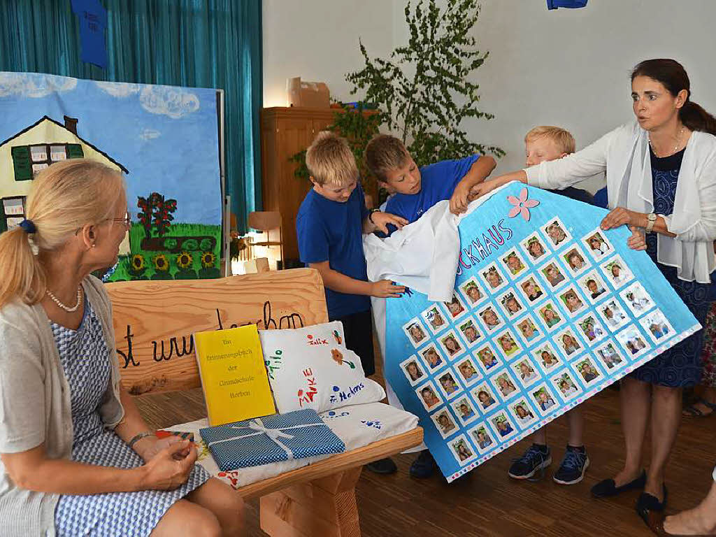 Impressionen von der Abschiedsfeier fr Schulleiterin Claudia Rieger-Brockhaus in Horben