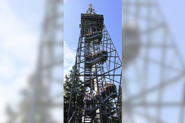 Eichelspitzturm in Eichstetten ist zehn Jahre alt