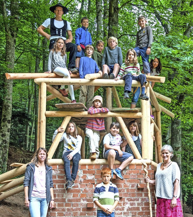 Etwas bers Handwerk lernt man am best...tigt, wie hier an der Freien Schule.   | Foto: Rothermel